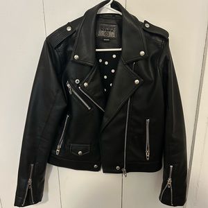BLANKNYC Leather Moto jacket